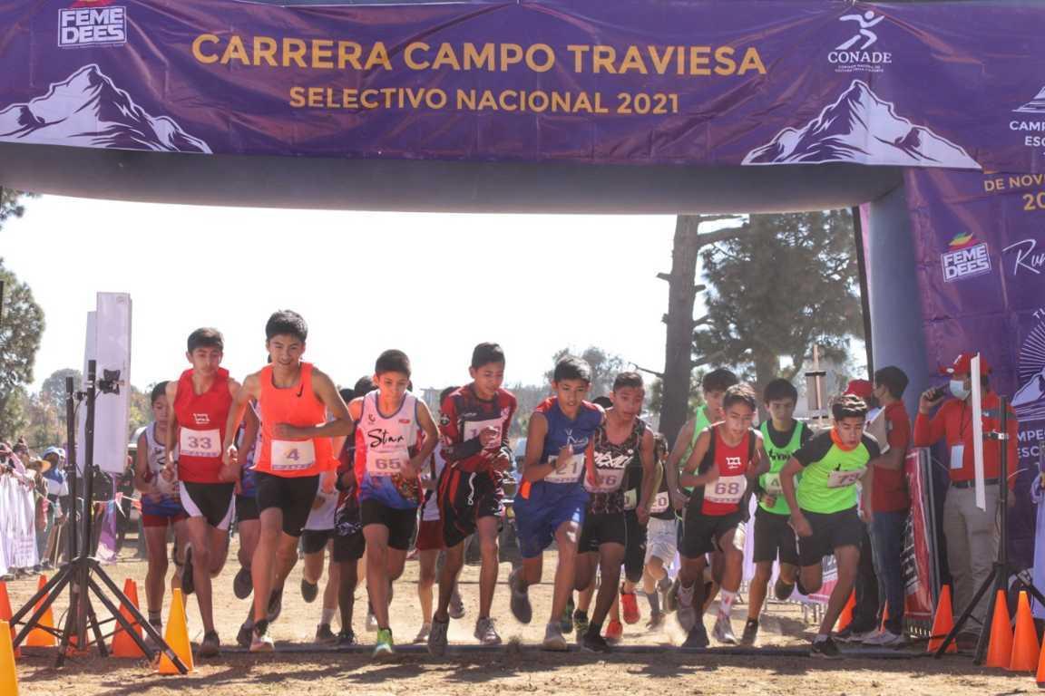 Celebra Lorena Cuéllar Que Tlaxcala Fue Sede Del Campeonato Nacional Escolar De Campo Traviesa 