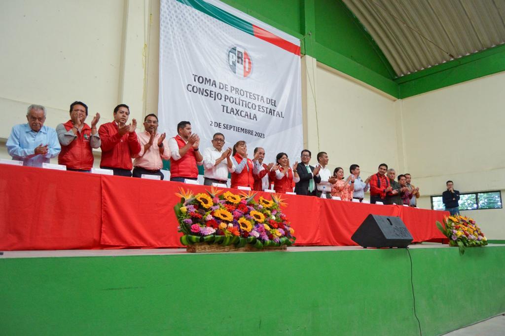 El PRI de Tlaxcala se declara listo para 2024, opina su dirigente